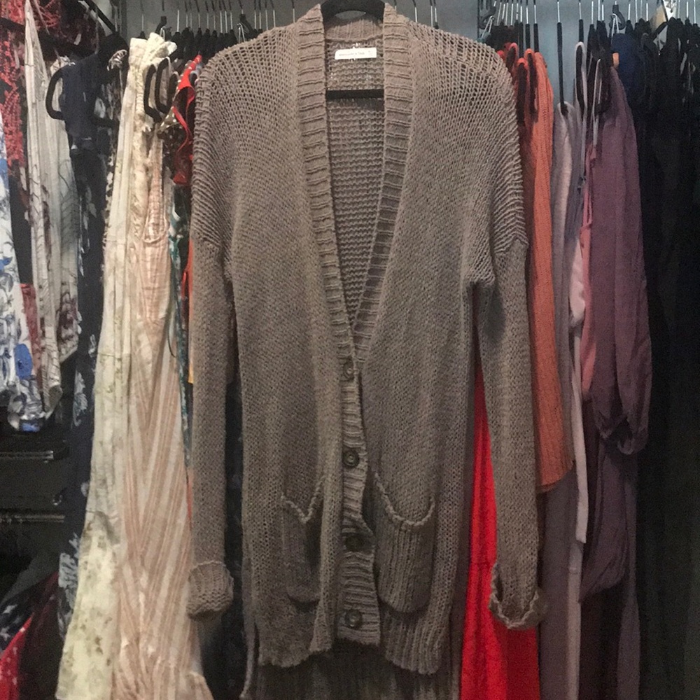 💔SOLD💔Abercrombie & Fitch duster - Picture 1 of 5